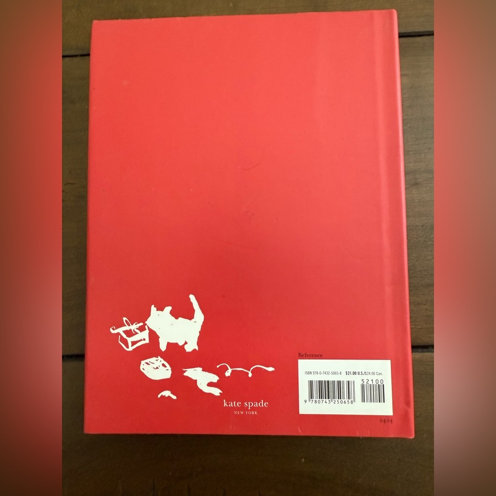 Kate Spade Red ‘Occasions’ Book - Picture 4 of 5